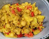 Foto del paso 5 de la receta: Ensalada de garbanzos con atún