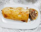 Foto del paso 4 de la receta: Pastel de carne en masa quebrada