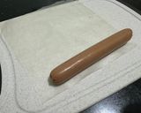 Hình bước làm 1 của món SP.0884 - Bánh Tráng Cuộn Xúc Xích Chiên Giòn