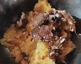 A picture of step 2 of Colocasia/ Arbi leaves instant Dhokla.