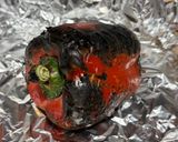 A picture of step 2 of Muhammara.