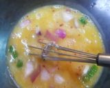 A picture of step 2 of Mango Salsa Omelet.