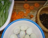 Hình bước làm 1 của món Trứng người tuyết