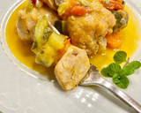 Foto del paso 11 de la receta: Pollo en salsa con pimiento y calabacín