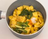 A picture of step 4 of Kerala Style Sweet & Tangy Pineapple Pachadi – Onam Sadhya Special.