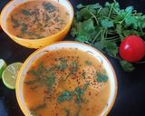 A picture of step 6 of Chana Dal, Carrot, and Tomato Soup.