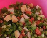 A picture of step 2 of Stir fried mix vegetables.
