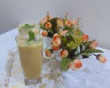 A picture of step 5 of Muskmelan and dates nuts shake/ vary healthy and yammy drink.