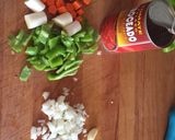 Foto del paso 1 de la receta: Lentejas verdura y pollo