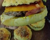 Foto del paso 8 de la receta: Pan de papa para hamburguesa