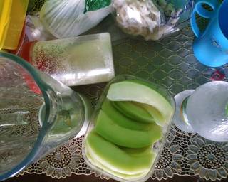 Jus Melon Madu langkah memasak 1 foto