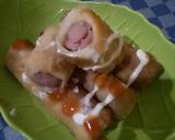 Foto langkah ke 4 dari resep Roti sosis mayo.