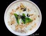 A picture of step 23 of Chickpea Spinach Pearls in Peanut rice And Cucumber Peanut raita.