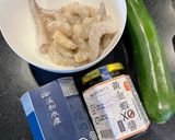 XO醬櫛瓜蝦塔-減醣Tapas的食譜步驟1照片