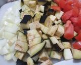 Foto del paso 3 de la receta: Fideos caseros con salsa de berenjenas