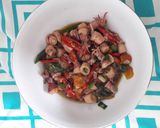 Foto langkah ke 7 dari resep Cumi rainbow.