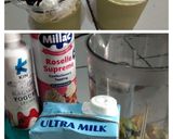 Foto langkah ke 1 dari resep Smoothies avocado lychee with whipped cream.