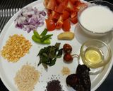 A picture of step 1 of Chettinad Tomato Chutney.