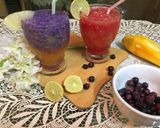 A picture of step 5 of Fresh Fruity Slushies.