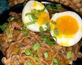 Foto langkah ke 6 dari resep Yakiniku Beef Bowl.