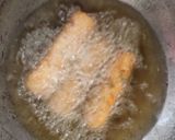 A picture of step 3 of Baby corn Manchurian.