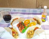 Foto del paso 6 de la receta: Tacos de pollo a la mediterránea