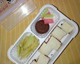 Foto langkah ke 4 dari resep Sandwich Susu Cokelat Meises.
