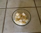 A picture of step 2 of Oatmeal Apple cake.