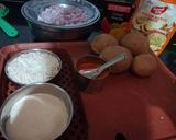 A picture of step 1 of Poha cutlet.