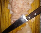 Foto del paso 1 de la receta: Raviolones de jamón y queso con salsa de champiñones