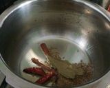 A picture of step 2 of Rashiya Bhaat.