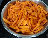 A picture of step 1 of Mix vegetables pickle.
