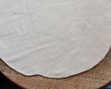 A picture of step 1 of Tandoori roti wrap.