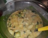 A picture of step 3 of Potato and Zucchini Frittata.