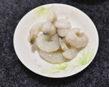 甜豆蝦仁炒蛋(簡單料理）的食譜步驟2照片