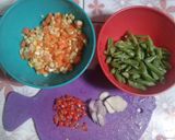 Foto langkah ke 1 dari resep Oseng-oseng Buncis.