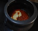 A picture of step 3 of Macaroni With Potato Curry.
