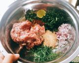 รูปขั้นตอนการทำที่ 1 ของ ลาบหมูทอด #กับแกล้ม