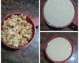 A picture of step 1 of Suji Mawa Roll.