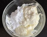 A picture of step 1 of Lychee Shrikhand.