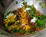 A picture of step 2 of Peas Methi Pulao.