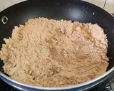 A picture of step 5 of Badam Ladoo.