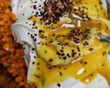 Shrimps salad served with sea-buckthorn berries dressing recipe step 2 photo