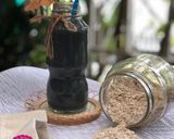 Hình bước làm 4 của món Sữa yến mạch, vừng đen