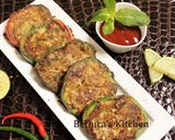 A picture of step 5 of Stuffed Bell Pepper / Capsicum Cutlet.