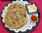 A picture of step 5 of Sattu Paratha.