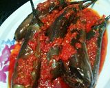 Foto langkah ke 3 dari resep Terong balado utuh.