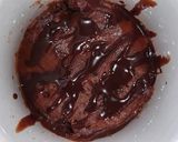 A picture of step 6 of 5 minute Chocolate mug cake (Eggless).