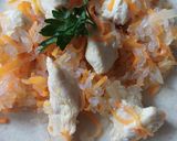 Фото кроку 5 до Рис ширатакі (з конняку) з куркою.