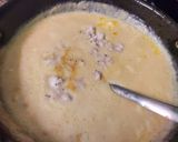 A picture of step 2 of Nolen Gurer Malai Phirni.